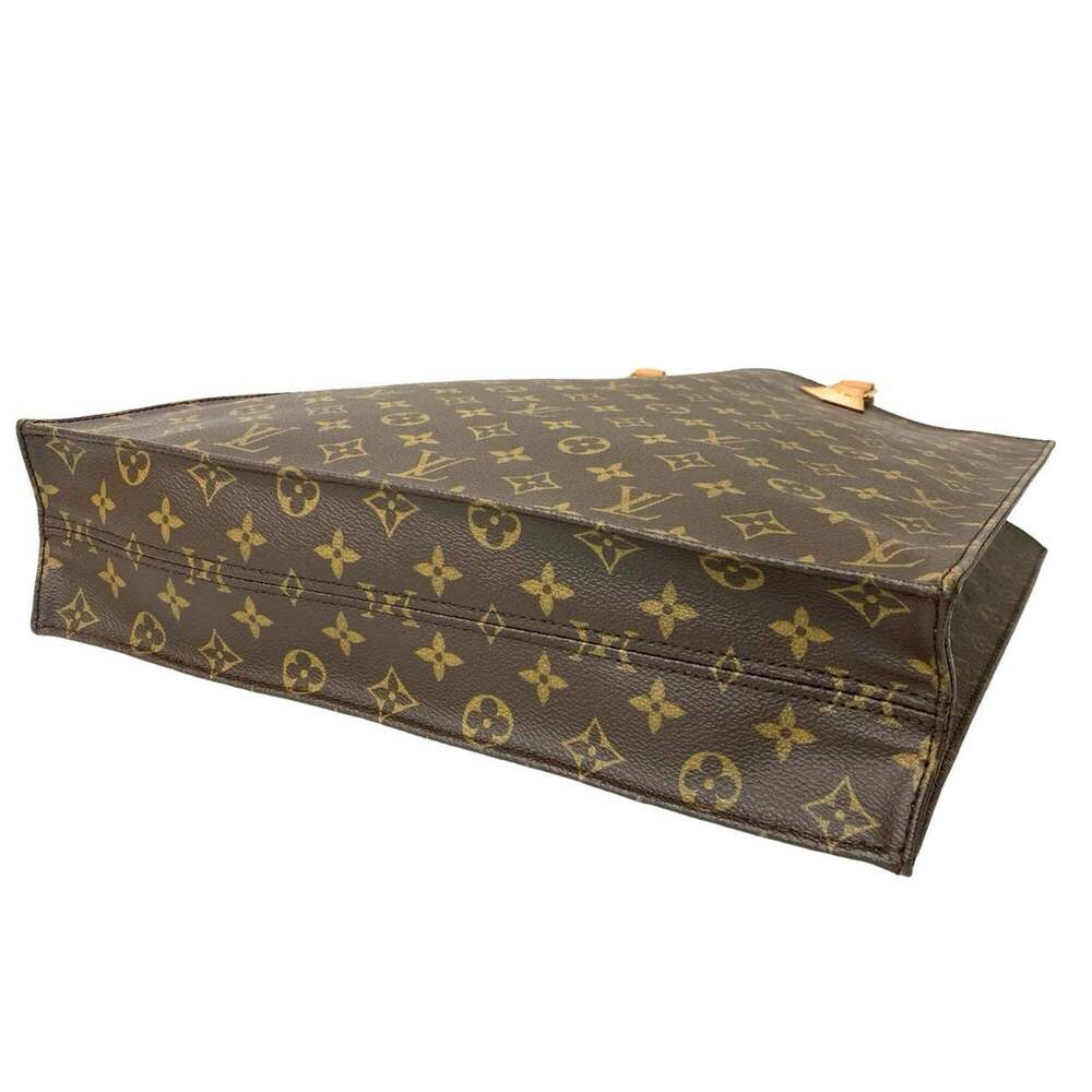 LOUIS VUITTON Brown Monogram Leather Tote Bag - Picture 8 of 10